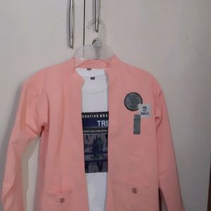 Beautiful 3 peice pink suit set