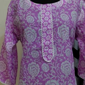 Plus Size Kurti Set