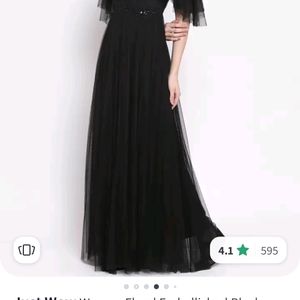 Just Wow Brand Black Gown