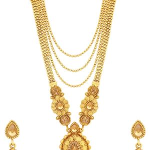 Alloy Gold -plated Jewellery Set(Pack Of Three)