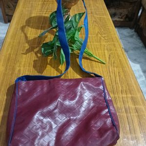 Sling Bag Leather Faux