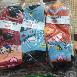 Kids 10 Pair Socks🧦🧦 Beautiful Design..