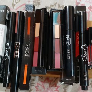 6 RENEE LIPSTICKS AND 2 EYESHADOWS (TOTALLY NEW)