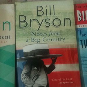 Bill Bryson Set Of Three