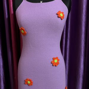 Lilac Mini Dress💜🧡