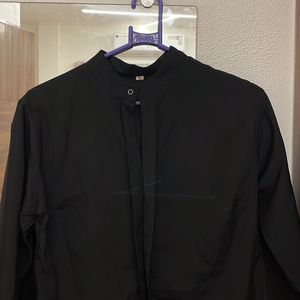 Black Trendy Shirt Cum Top (unused)