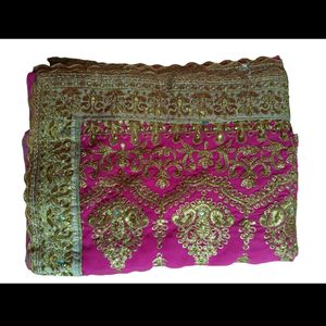 Party Wear Embroidery saree