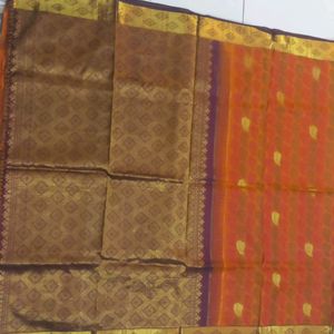 Pure Kanjeevaram/ Kanchipuram Silk Saree