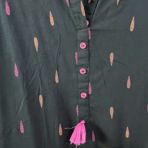 BLACK COLOURED KURTI