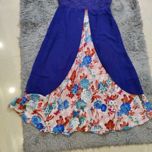 Party Wear Printed Floral Dress