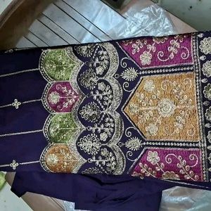 Kurti Pant With Embroidery