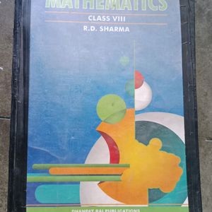 R.D.SHARMA maths Book Class 8th