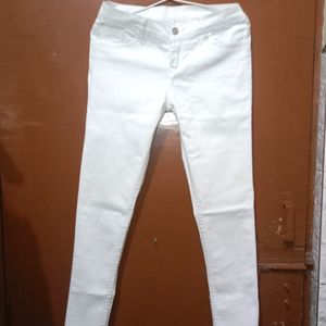 White Jeans For Woman