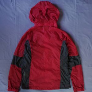 COLUMBIA ZIPPER HODED JACKET WINDCHEATER