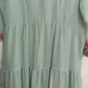 Light Sea Green Kurti