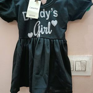 Black frock for Baby Girl(0-12month)