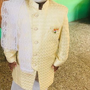 Sherwani With Dhoti Pant