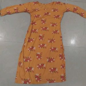 Yellow Kurti