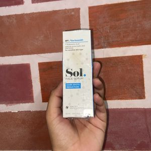 SOL. dark spots reduction face serum