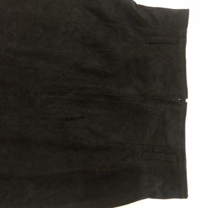 Velvet Black Skirt