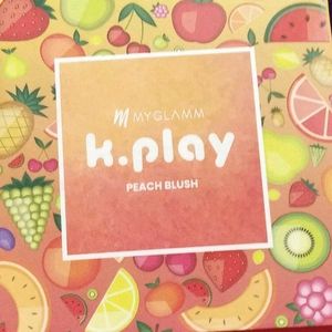 MYGLAMM K.PLAY FLAVOURED BLUSH -SWEET PEACH 🍑