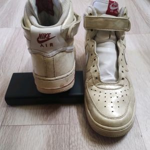 Nike Air Force 1 High OG Cream Red 344080-111