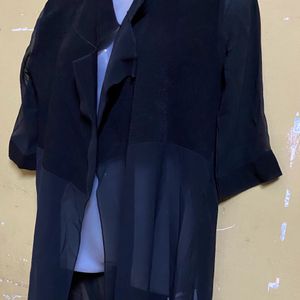 Black Over Coat (rarely Used)