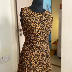 Leopard Print Kurti