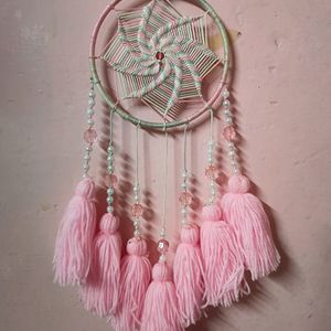 Handmade Spiral Tassels Dreamcatcher