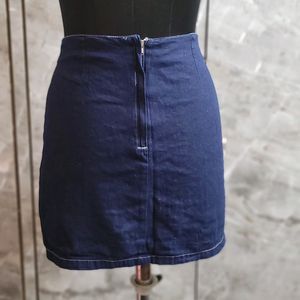 Blue Short Skirt