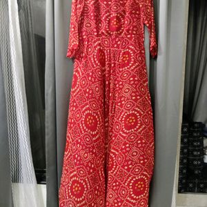 Bandhej Chunadi Kurta