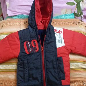 Black And Red Kids Jacket