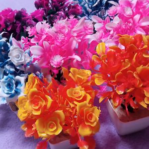 Artifical Flower Pot 8 Pcs