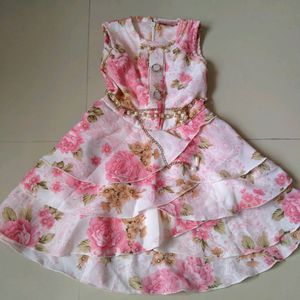 12-18 Months Baby Girl Dress With Pant