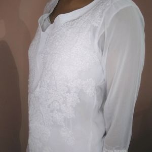 Chikankari Kurti Without Inner