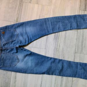 Blue Mid Fit Jeans (Men's)