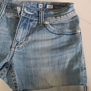 Denim Shorts Size 30 .