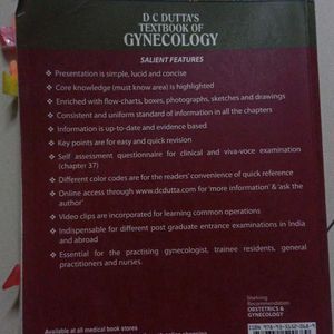 DC Dutta Gynecology Textbook