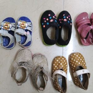 Used Baby Girl Shoes Bellies And Sandal