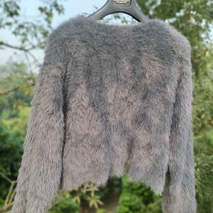 Woolen Soft Fur Sweater