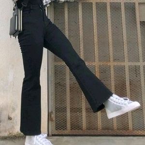 Vintage Black Bootcut Jeans