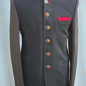 Jodhpuri Black Blazer