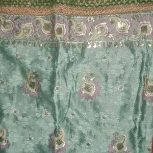 Embroidery Kurta With Heavy Work Dupatta