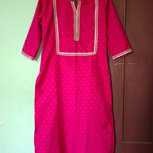 Branded Pure Red Beautiful Kurta Set ♥️♥️♥️