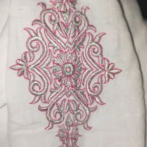 Kurta Pant With Sadri Hand Embroidery(lillon)