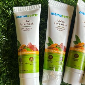 Mamaearth Ubtan Face Wash Pack Of 4