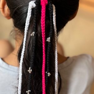 Women Hair Extension With Rubber Bands