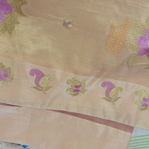 Dual Shade Saree