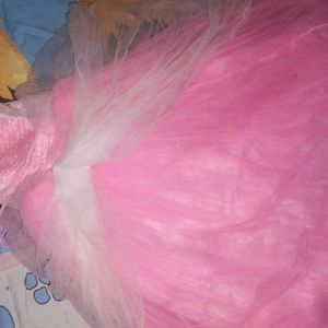 Pink Baby Girl Gown