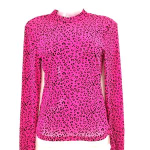 Shein Pink Fitted Top ( Women)